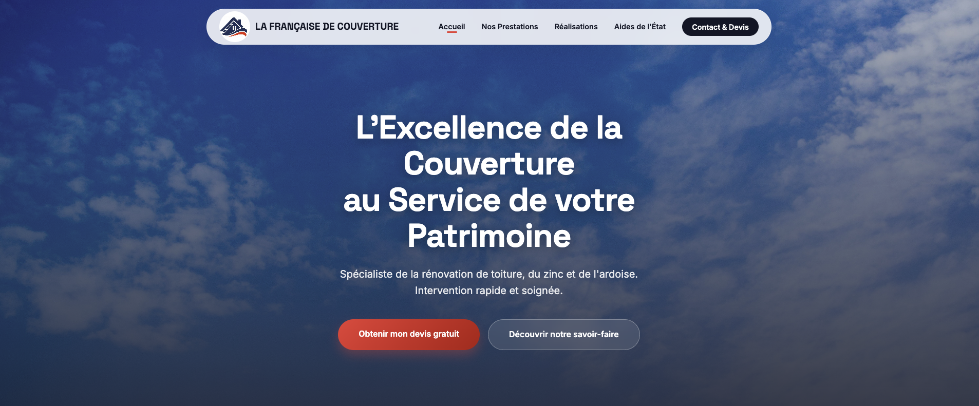 Site Couvreur Valenciennes